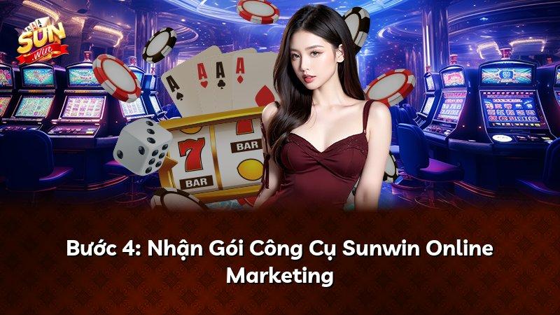Bước 4: Nhận Gói Công Cụ Sunwin Online Marketing